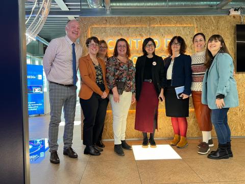 Visita al CIEDIX de una delegación de la Borgoña-Franco Condado