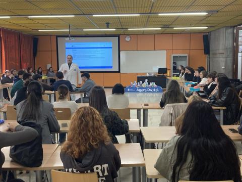Presentación de Ágora Dixital en la Universidade de Vigo